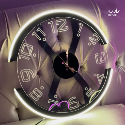 Modern LED Wall Clock – Stylish & Functional Timepiece